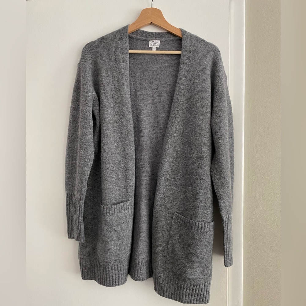 Gray Cardigan